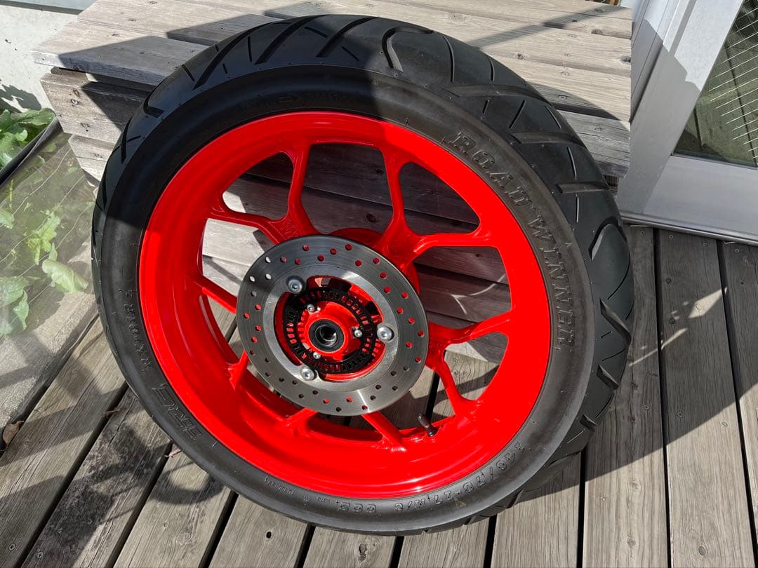 2021年式ヤマハMT−25純正リアホイール YZF-R25にも ヤマハ純正 YZF-R25/YZF-R3/MT-25/MT-03 前後ホイールセット ブルー