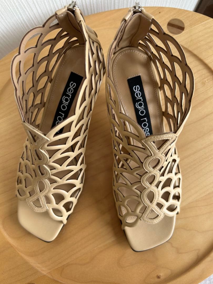 定価198000円 【Sergio Rossi】sr Mermaidサンダル37 - メルカリ