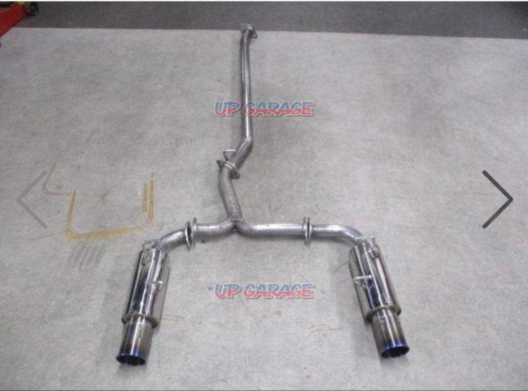 TUNED BY M7 左右出しマフラー