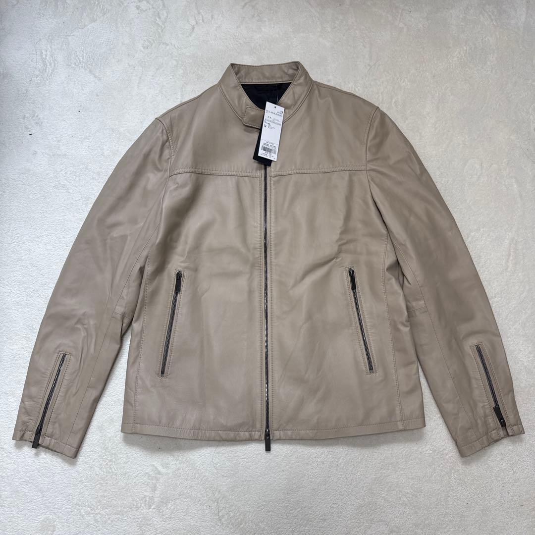 25年モデル 新品 ジョゼフオム ライトラムナッパレザー ライダース