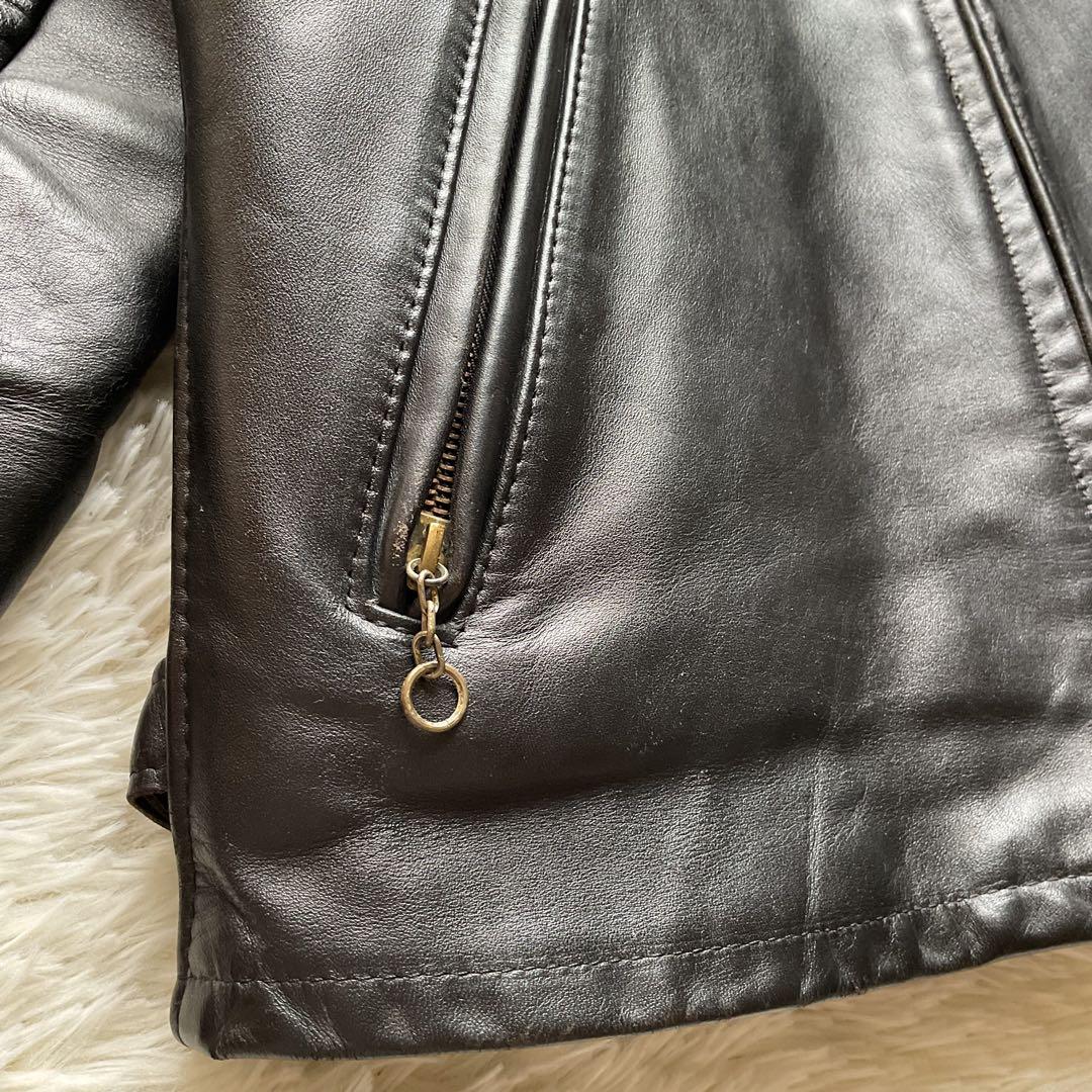美品✨ schott AT101 レザージャケット シングルライダース 40 黒