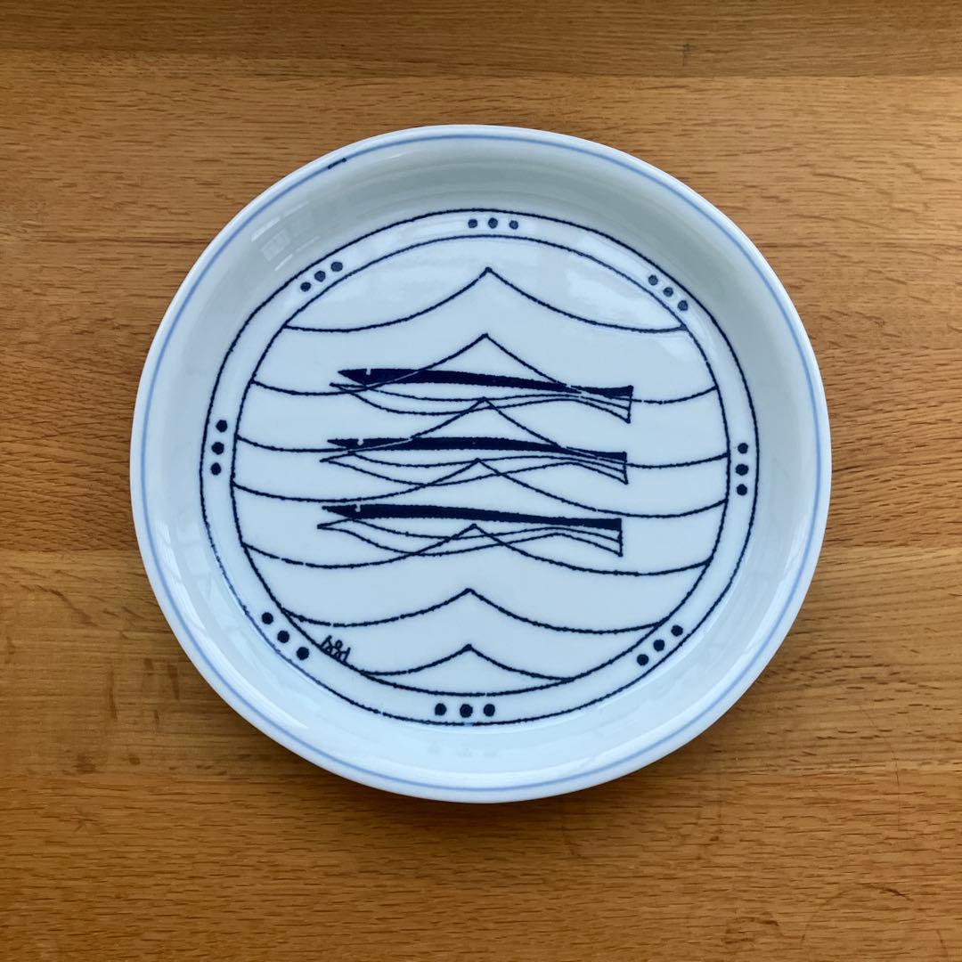 無汸庵 綿貫宏介 絵皿 24センチ 魚 - メルカリ