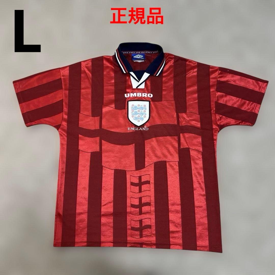 97-99 イングランド代表 アンブロ アウェイユニフォーム 正規品 - メルカリ