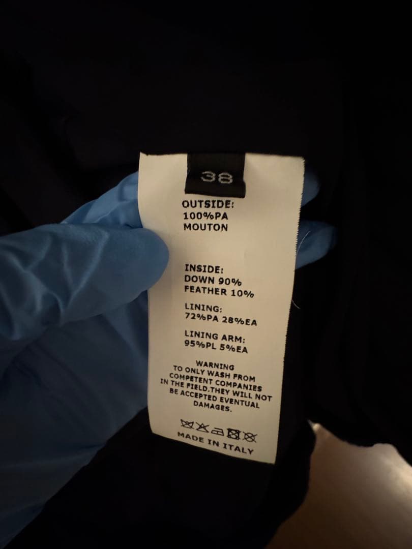 EMMETI di Franco ダウンジャケット 38 2WAY最終値下げ - メルカリ