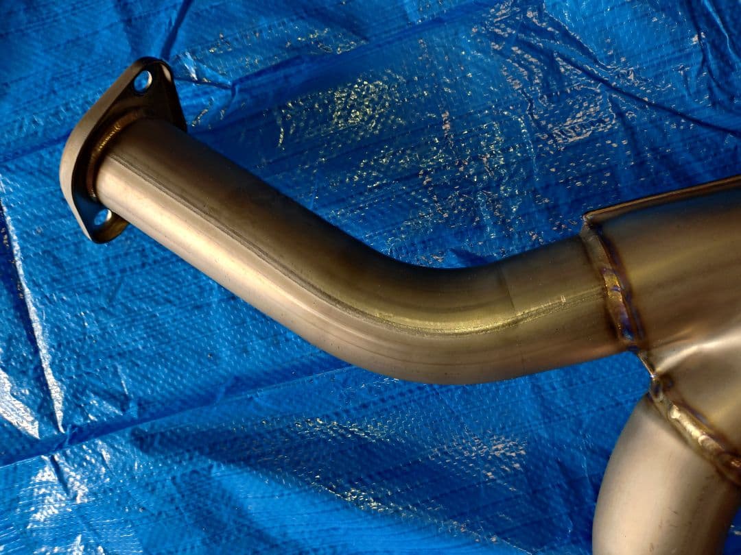 【あきら】HKS スーパーターボマフラーTi VAB ④第二中間パイプ