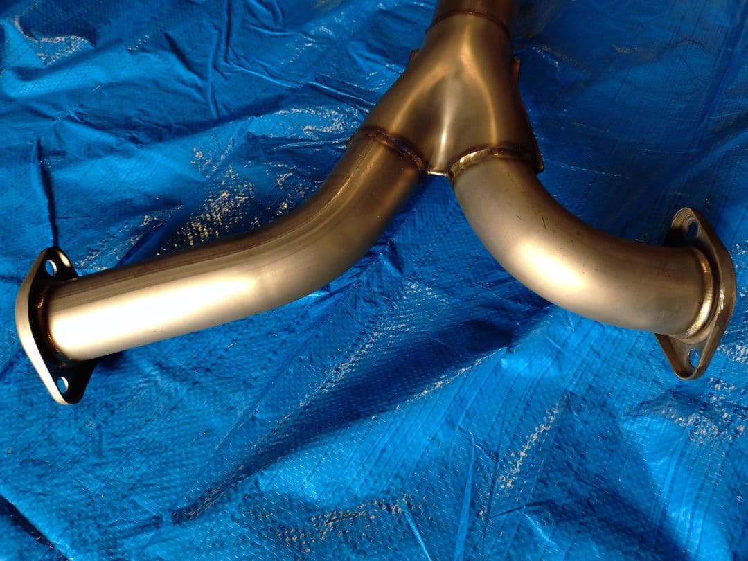 【あきら】HKS スーパーターボマフラーTi VAB ④第二中間パイプ