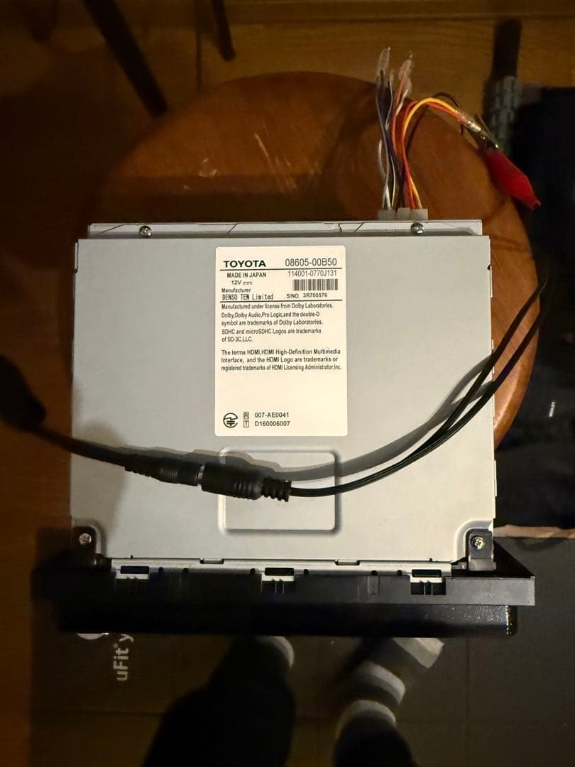 トヨタ純正ナビ 7型ワイド NSZT-W68T 2022春マップ