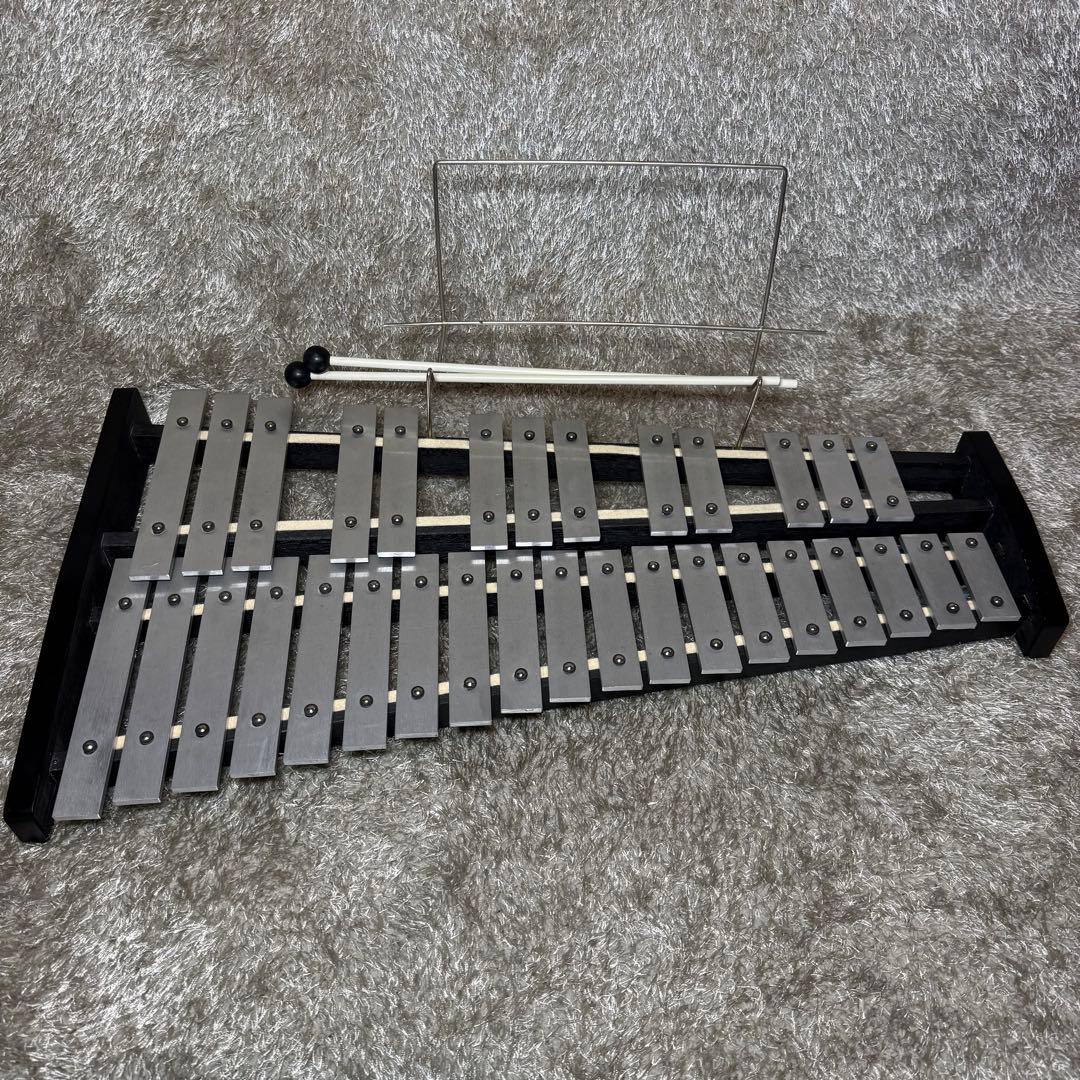 鉄琴 kosth 32鍵 Yahoo!オークション - 1円 KOSTH コッス 卓上 鉄琴 32鍵 グロッケン 23