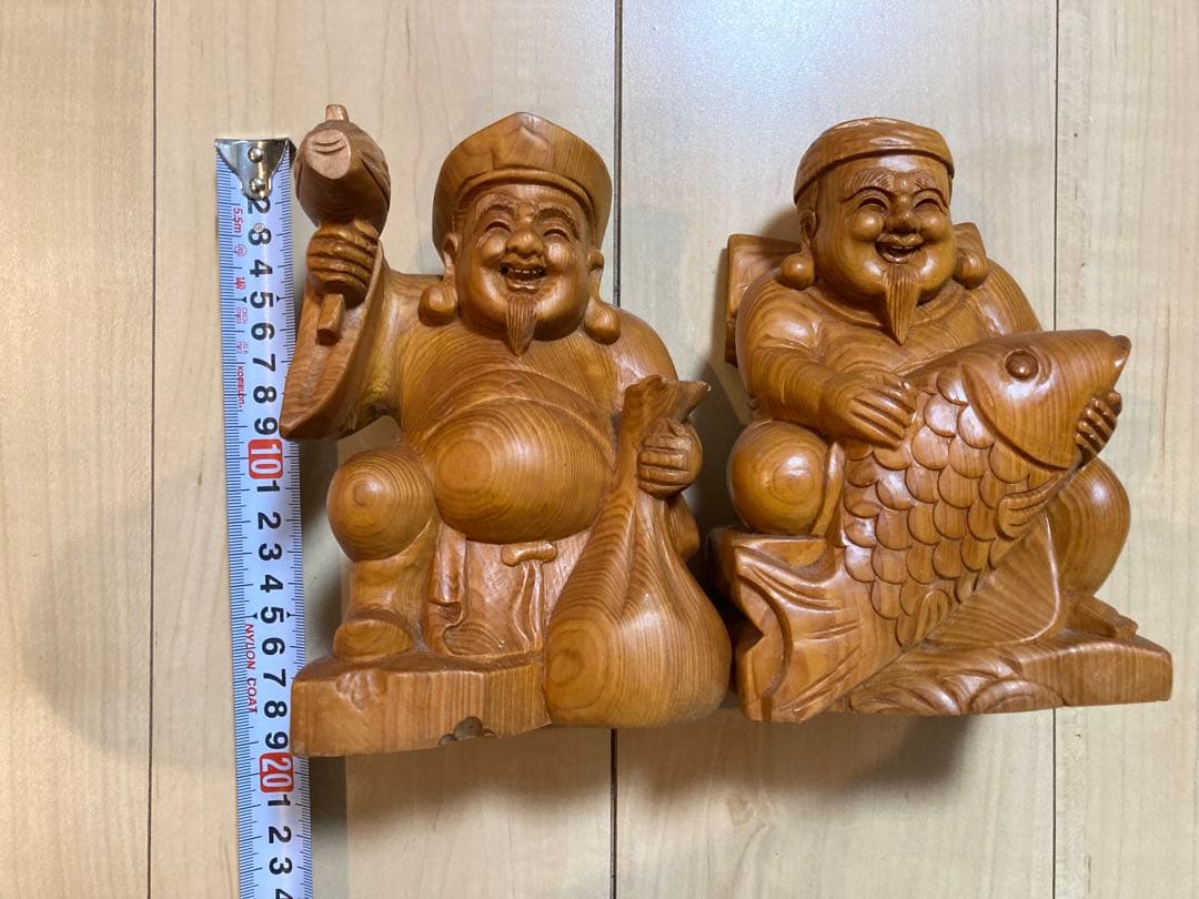 木彫り　七福神