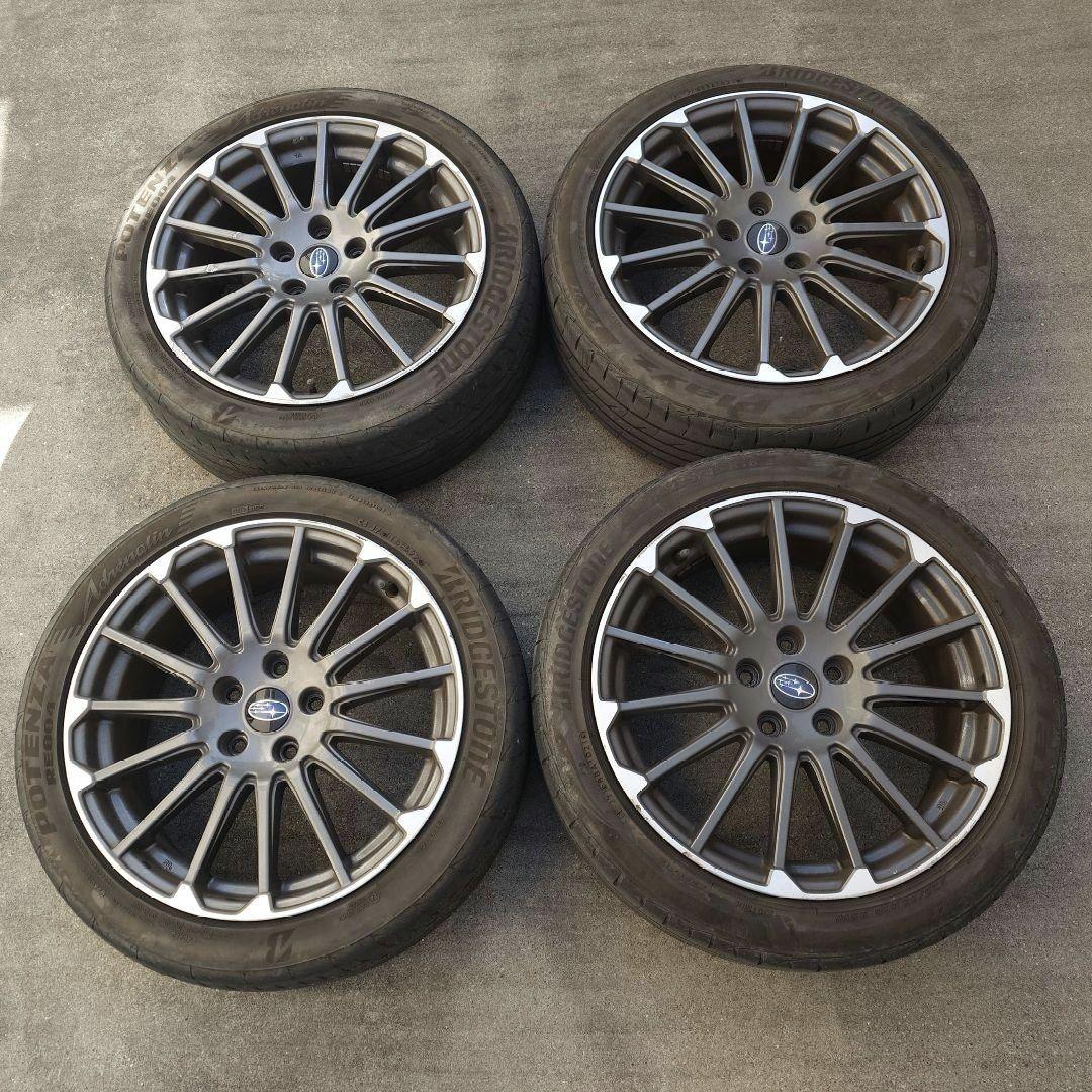 橋本一春4/4 エンケイ スバル純正sti 18インチ Yahoo!オークション - スバル WRX STI S4 純正 OP STI ENKEI ホイール