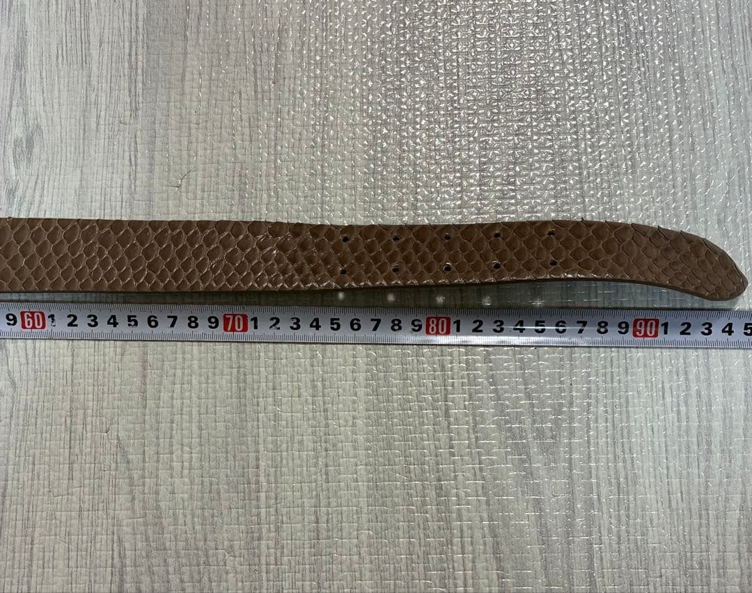 ブルネロクチネリ ベルト クロコダイル ワニ革