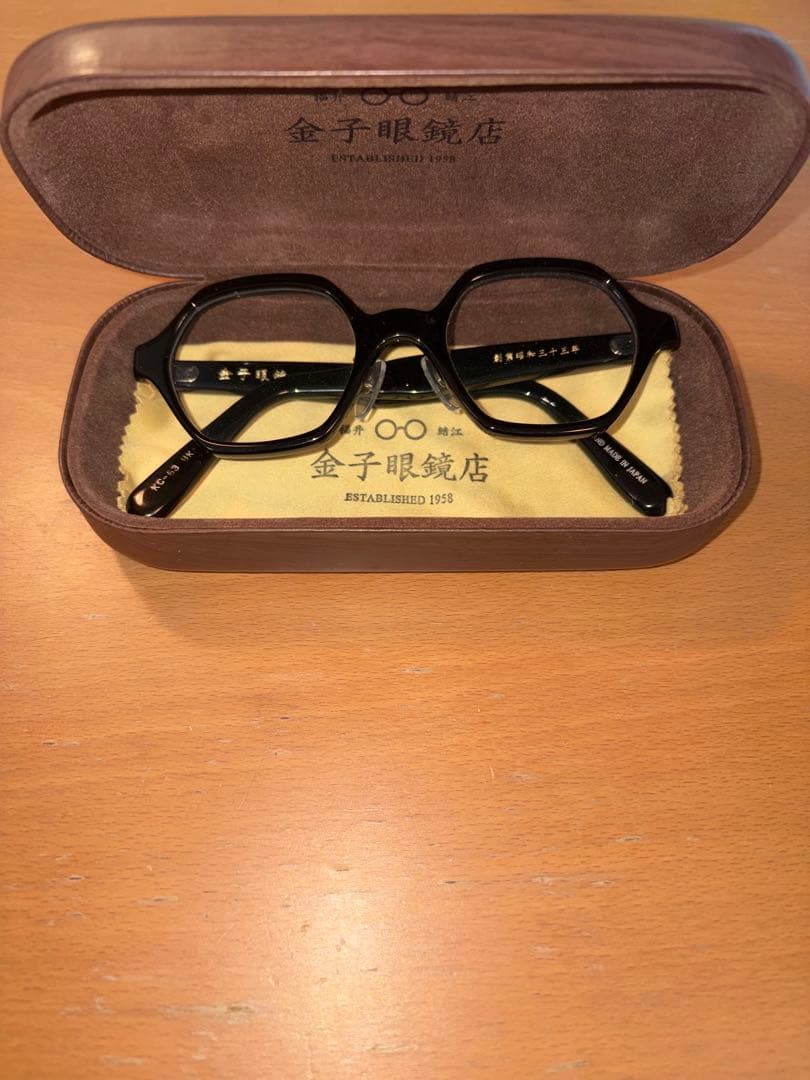 金子眼鏡 KC-63 ブラックフレーム