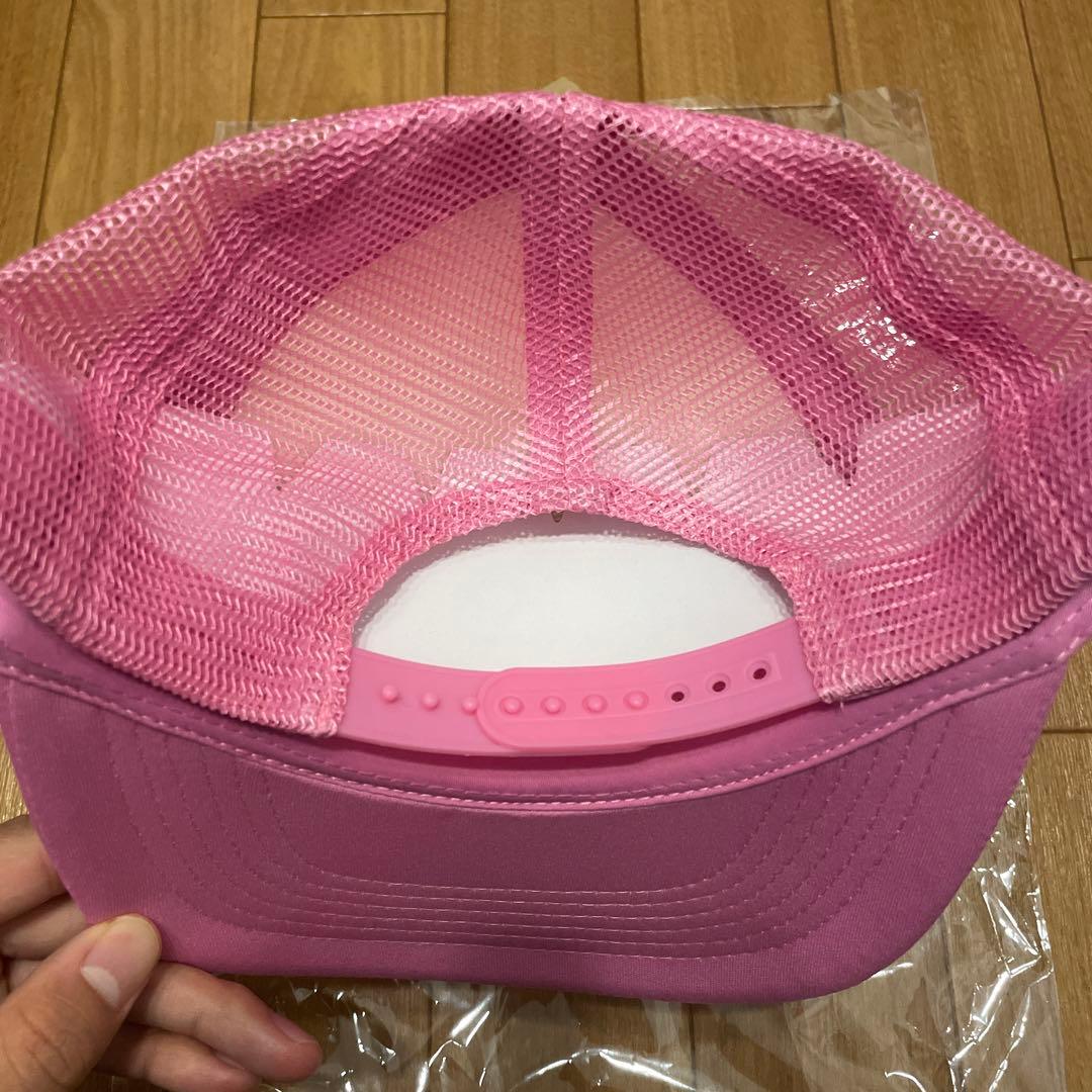 Elle teresa ピンク メッシュキャップ エルテレサ - メルカリ