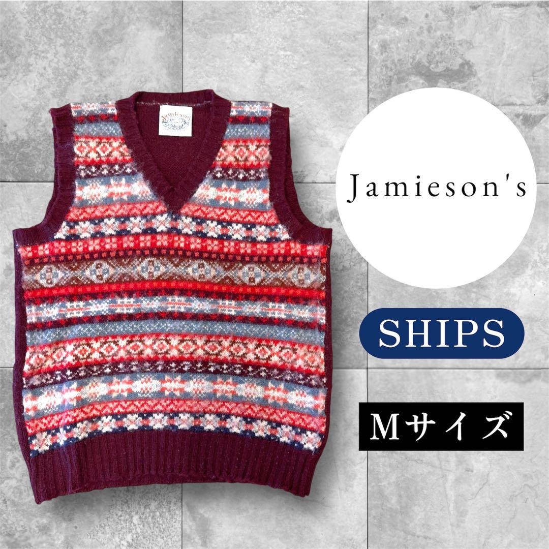 Jamieson's ジャミーソンズ フェアアイルベスト M シップス別注 - メルカリ