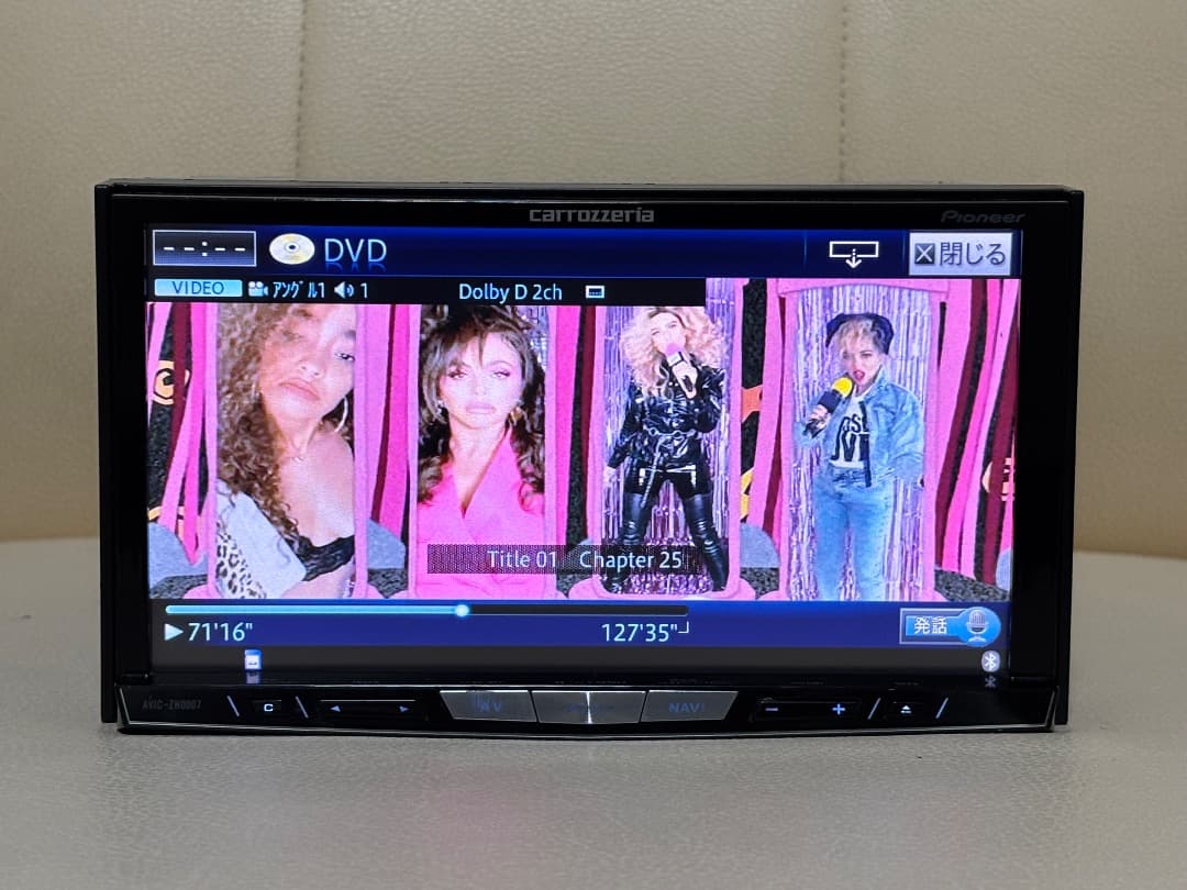 カロッツェリア AVIC-ZH0007 地図データ2015