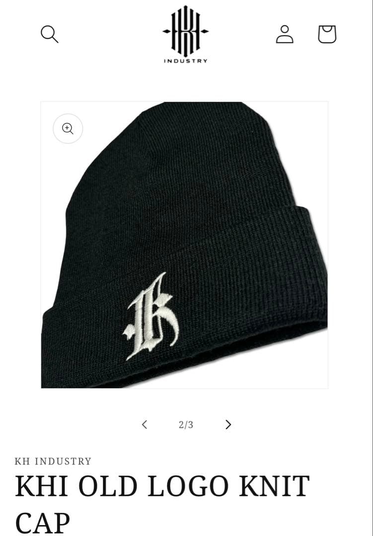 KHI】 萩原京平 ニット帽 - メルカリ