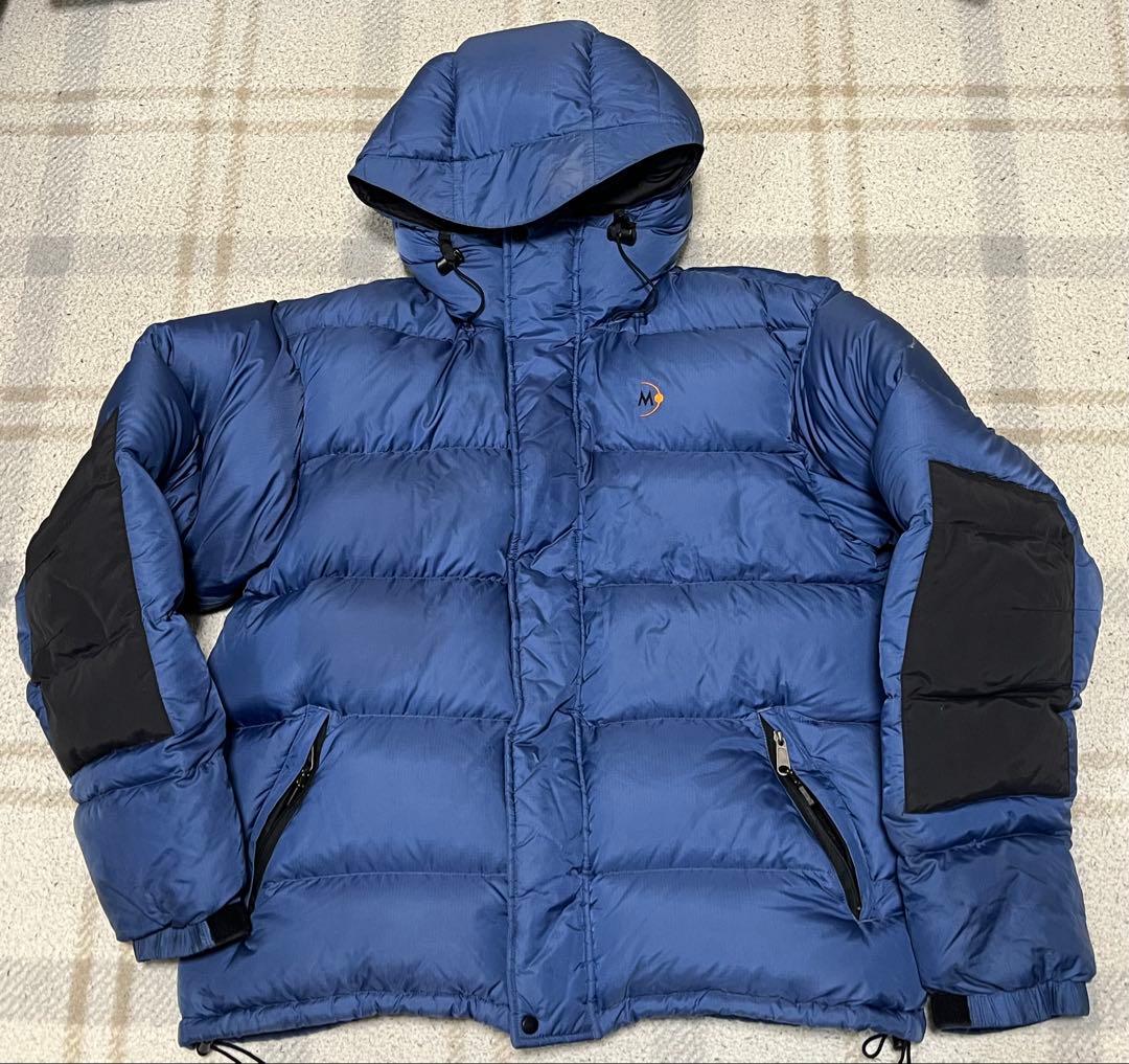 90's MOONSTONE ダウンジャケット L ブルー archive - メルカリ
