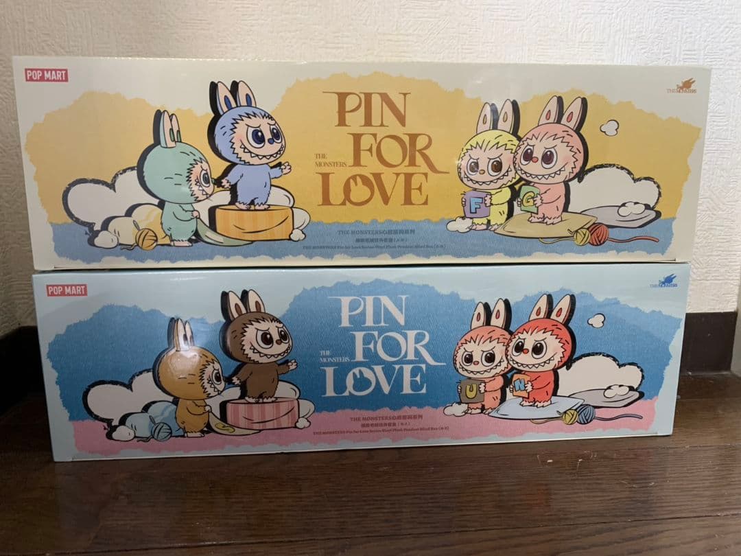 PIN FOR LOVE ラブブ イニシャルアソートボックス 2セットAM NZ - メルカリ