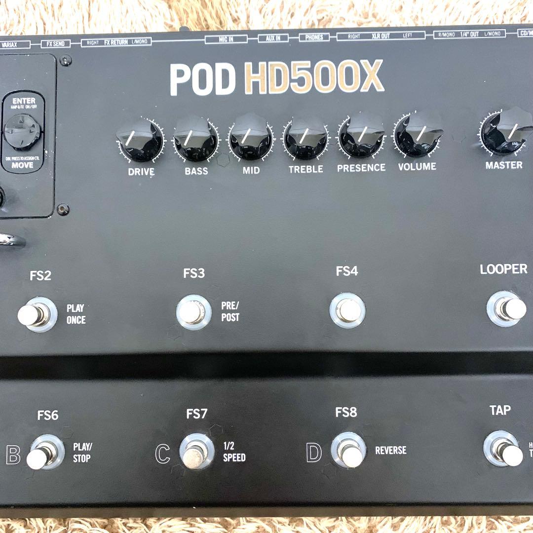 LINE6 POD HD500X②動作確認済 社外適合ACアダプター付属 - メルカリ