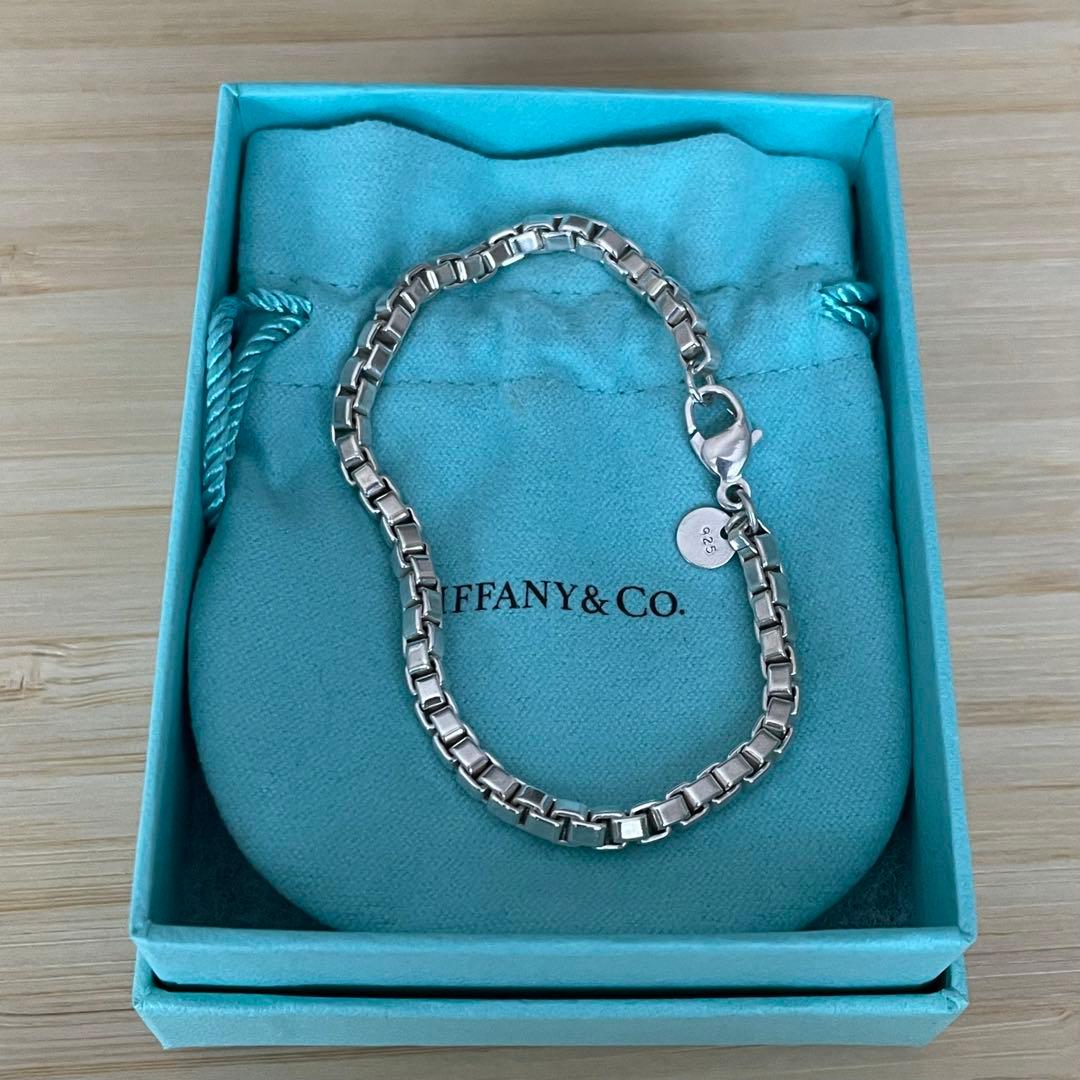 ティファニー ベネチアン チェーン ブレスレット シルバー - メルカリ