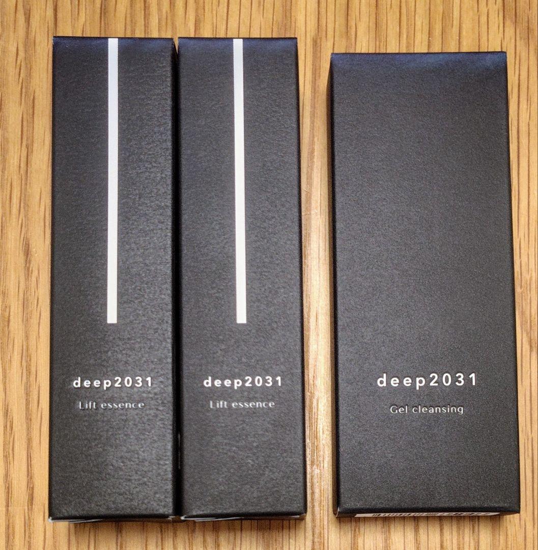 まゆ様☆簡易包装deep2031リフトエッセンス30ml2本&ジェルクレンジング まゆ様☆簡易包装deep2031リフトエッセンス30ml2本&ジェルクレンジング