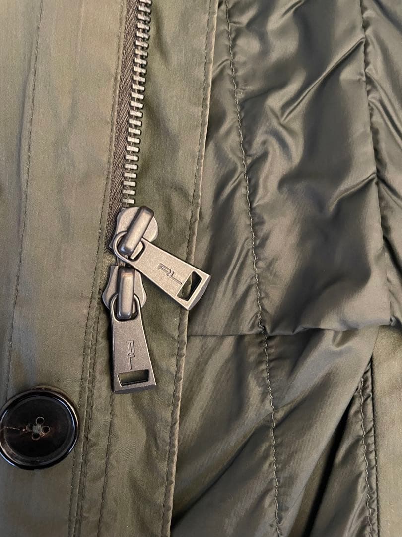 ボア着脱可 定価約11万円 ラルフローレン ブラックレーベル ミリタリー