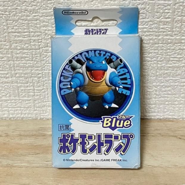 Nintendo ポケモントランプ Blue ブルー 1998年製 カメックス - メルカリ