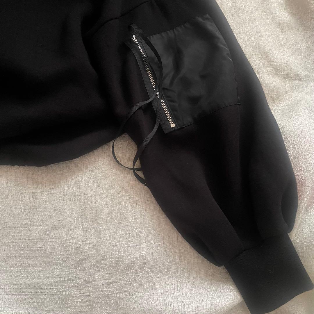 美品✨ANDREA&Co. MA-1 DROST LOGO PULLOVER