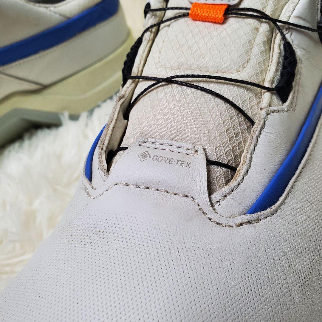 ecco　エコー　ゴルフシューズ　ボア　ゴアテックス　白　　27.5~28cm