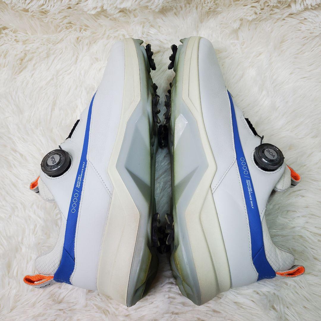 ecco　エコー　ゴルフシューズ　ボア　ゴアテックス　白　　27.5~28cm