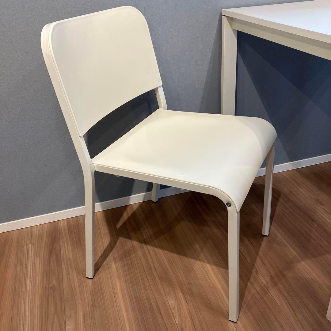 IKEA イケア MELLTORP メルトルプ テーブル 椅子2脚セット - メルカリ