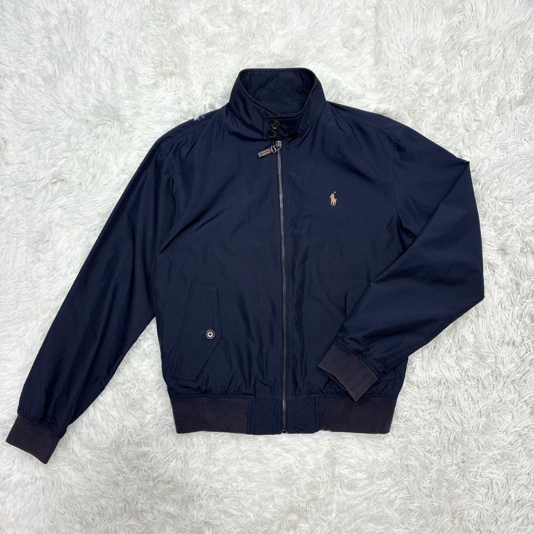 極美品 近年タグ】ポロラルフローレン ポニー刺繍 スイングトップ