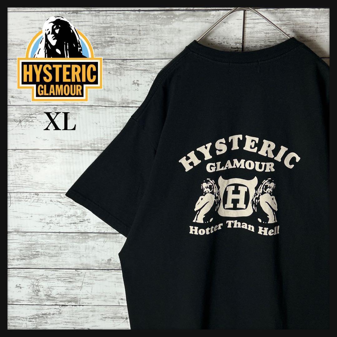 3018M【美品・XL】ヒステリックグラマー☆ヒスガール ビッグロゴT