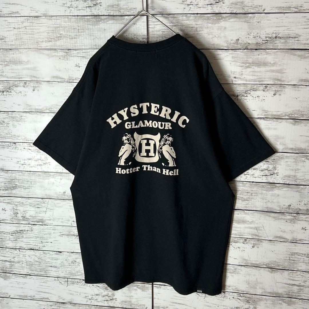 3018M【美品・XL】ヒステリックグラマー☆ヒスガール ビッグロゴT