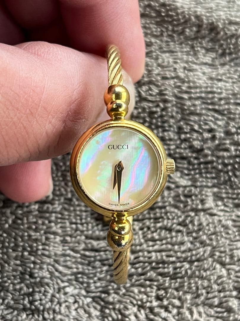 ☆美品GUCCI クォーツ腕時計 9700.21 ゴールド GUCCI（グッチ） 爆買 week最大P20＋7 【当店限定】 メンズ 時計 GRIP