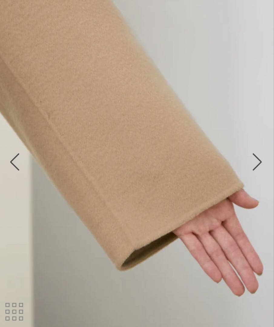 ROPEロペ リバーメルトンセーラーカラーショートフォルムコート