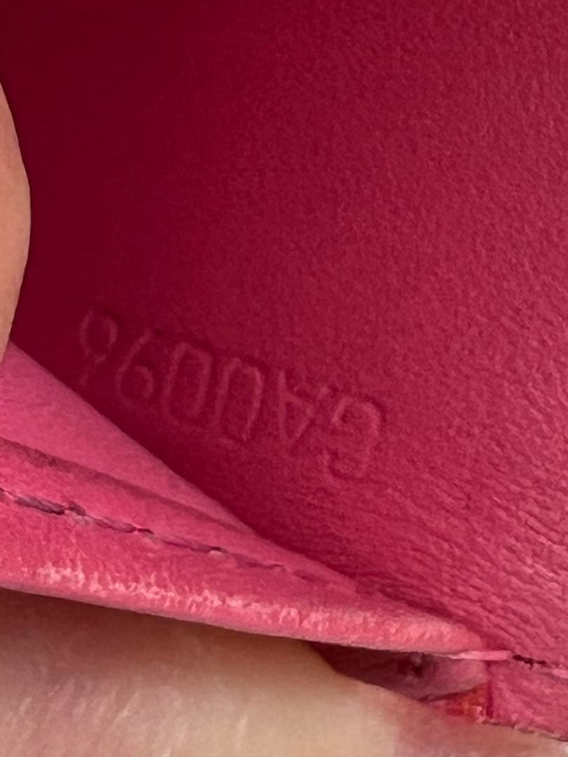 【訳あり】LOUIS VUITTON 手帳 ケースヴェルニ　モノグラム　赤