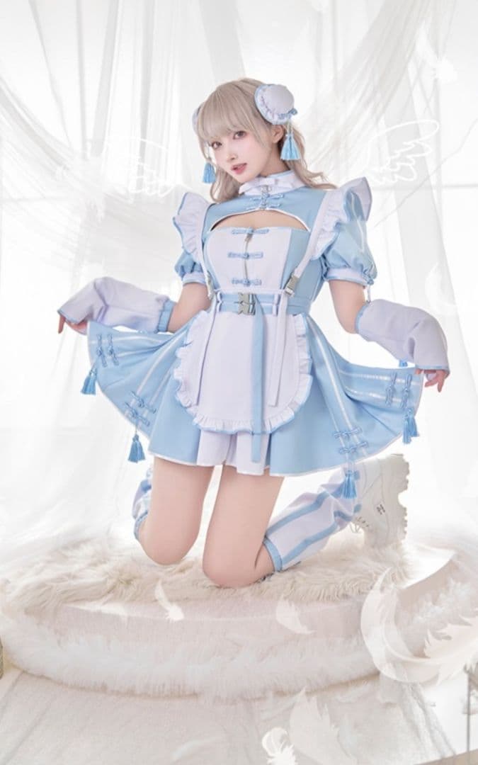 Malymoon マリームーン 天使界隈 チャイナワンピースドールメイド