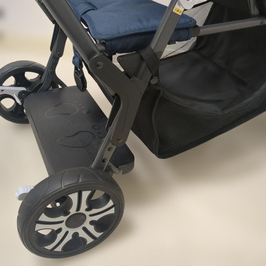 KATOJI　カトージ　2人乗りベビーカー　2人でゴー　ネイビー