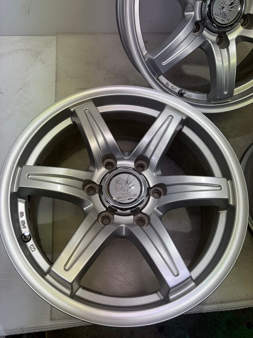 富山から☆WEDS★17インチ×7.5J +35☆サーフ　プラド　送料込み