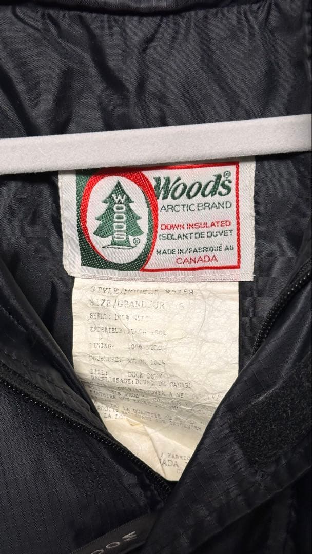 Woods ダウンジャケット　WOODS 