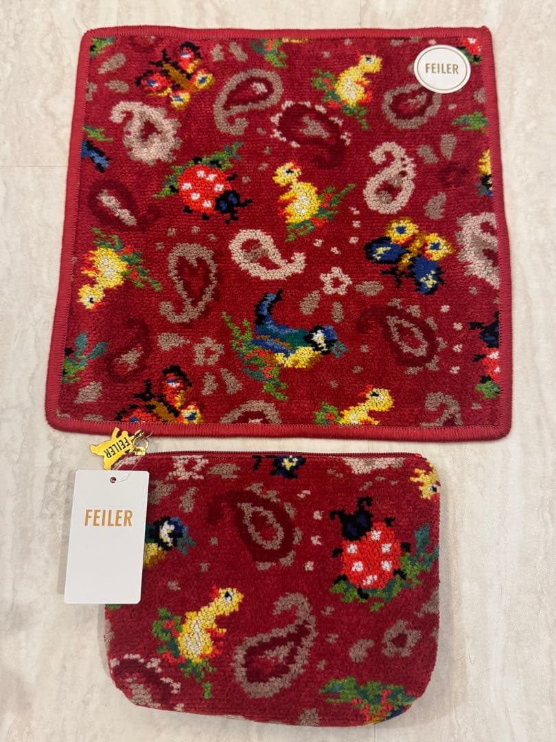 【新品】FEILER ハイジ　旗艦店限定　ワイン　ハンカチとポーチセット フェイラー】8月は何買う？気になる新作発売予定 | むちこブログ