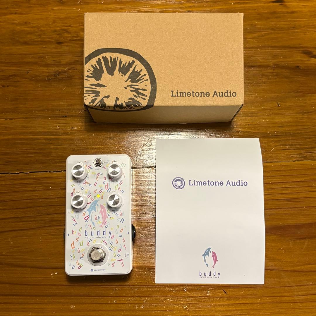 【美品】Limetone Audio buddy ギターエフェクター Amazon | Limetone Audio buddy【原音アナログ・masterノブ搭載