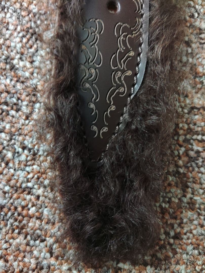 ドン小西 ヨシユキコニシ レザーファーベルト新品 定価65100円 - メルカリ