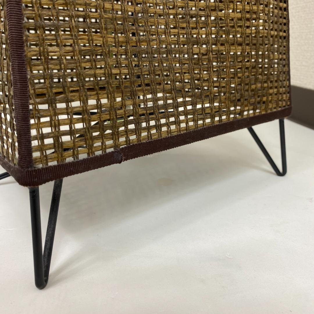 ☆フロアスタンドライト 長澤ライティング ウィッカータワー 2灯式