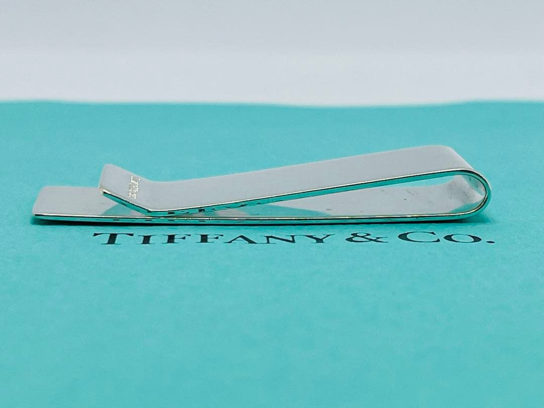 h227 ティファニー エンジンターン マネークリップ シルバー 925