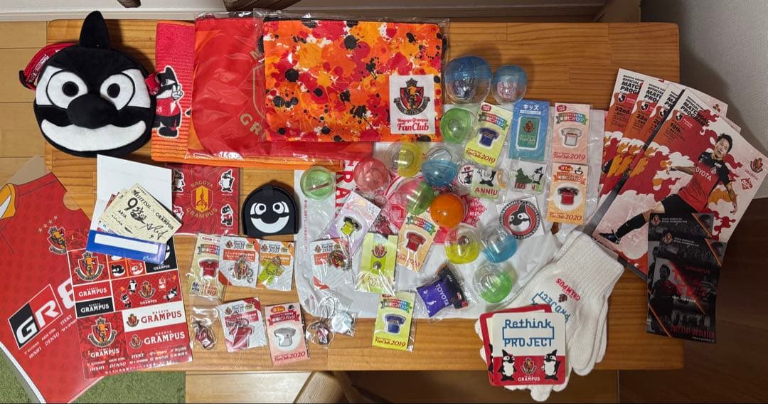 名古屋グランパス 応援グッズセット - メルカリ