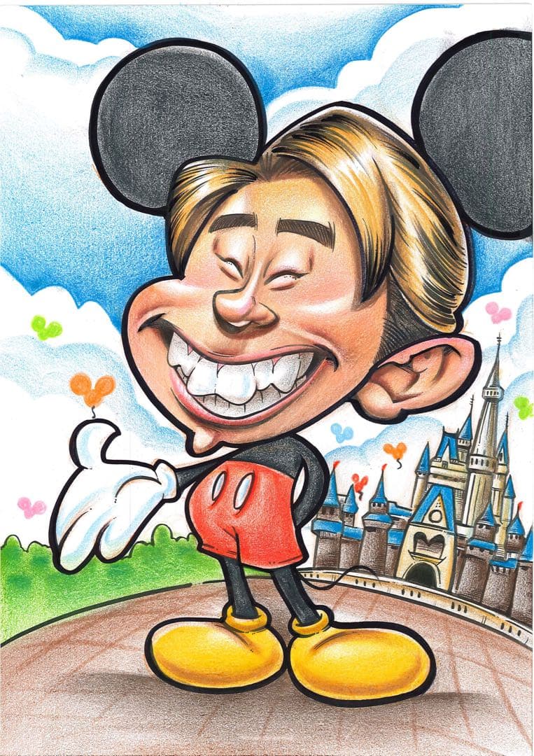 世界で1枚のオーダーメイド似顔絵★ハイクオリティver☆母の日