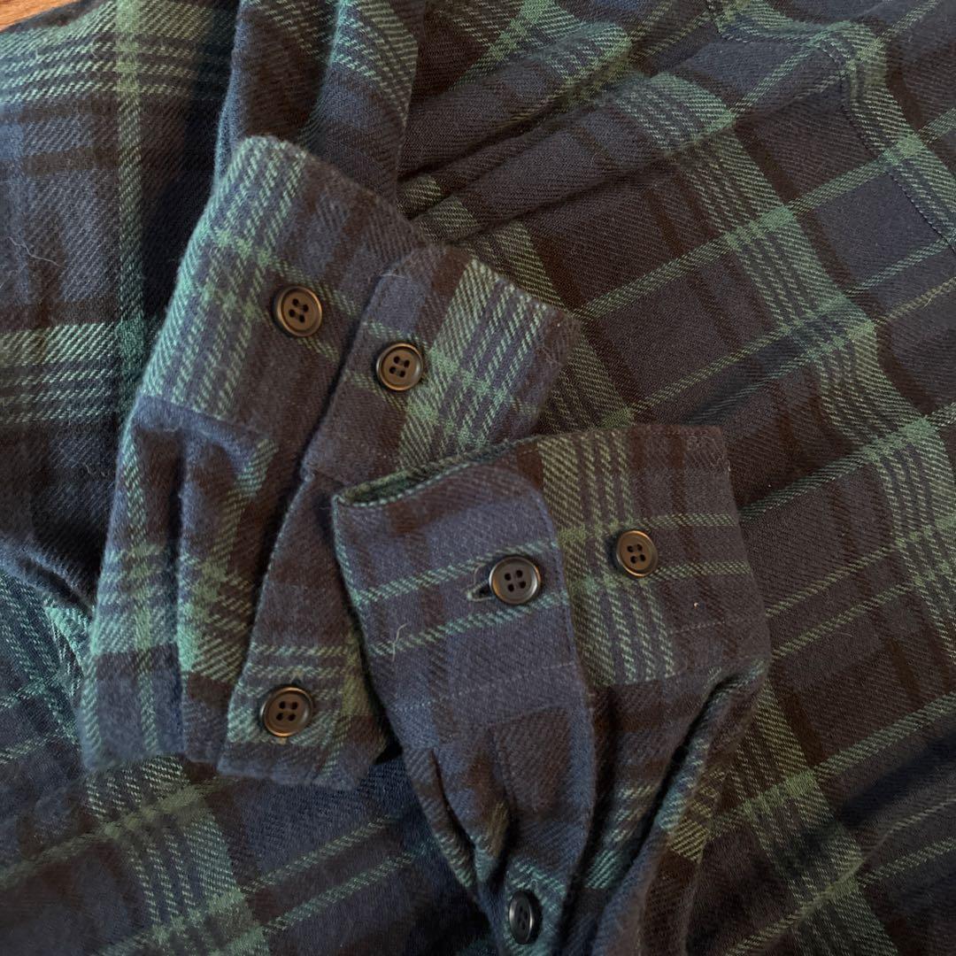 トップス DESCENDANT BASIN BLACKWATCH LS SHIRT M