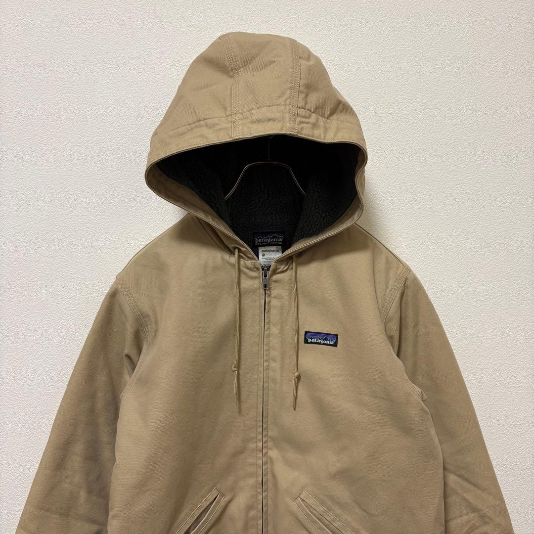 patagonia パタゴニア ラインドキャンバス フーディ ジャケット - メルカリ